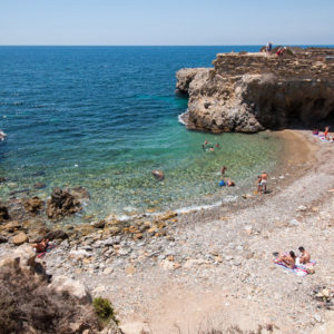 Playas y calas de Tabarca