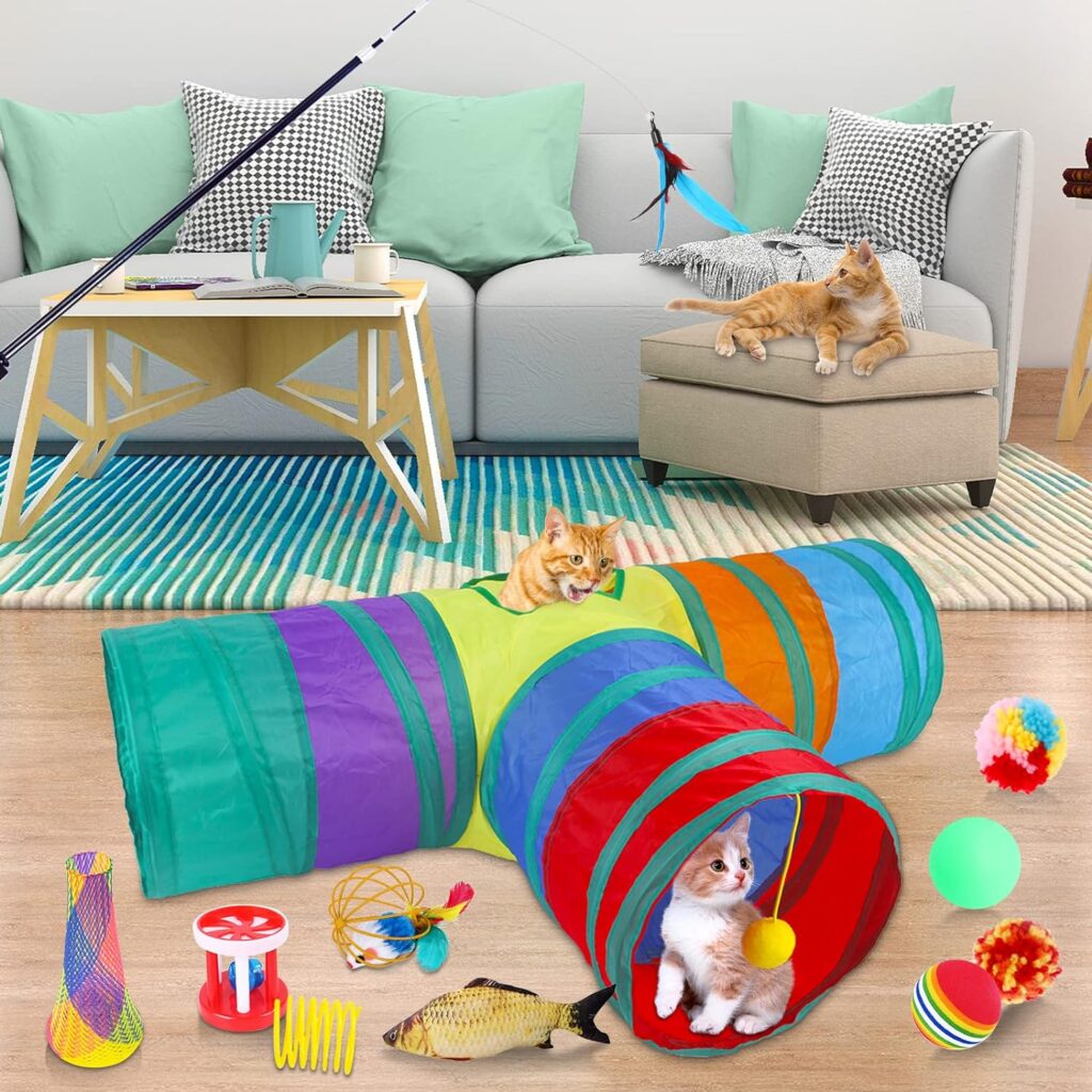 Tunel para gatos
